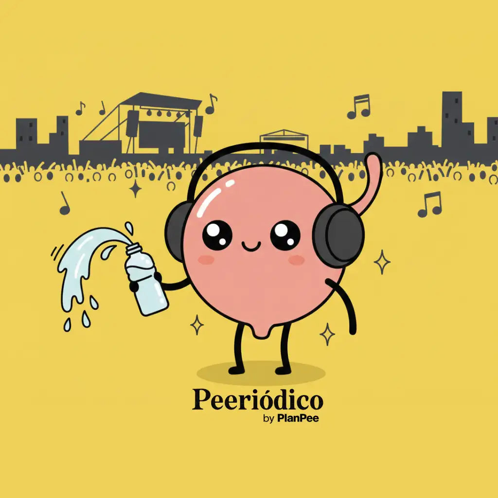 cómo beber agua gratis en festivales de música