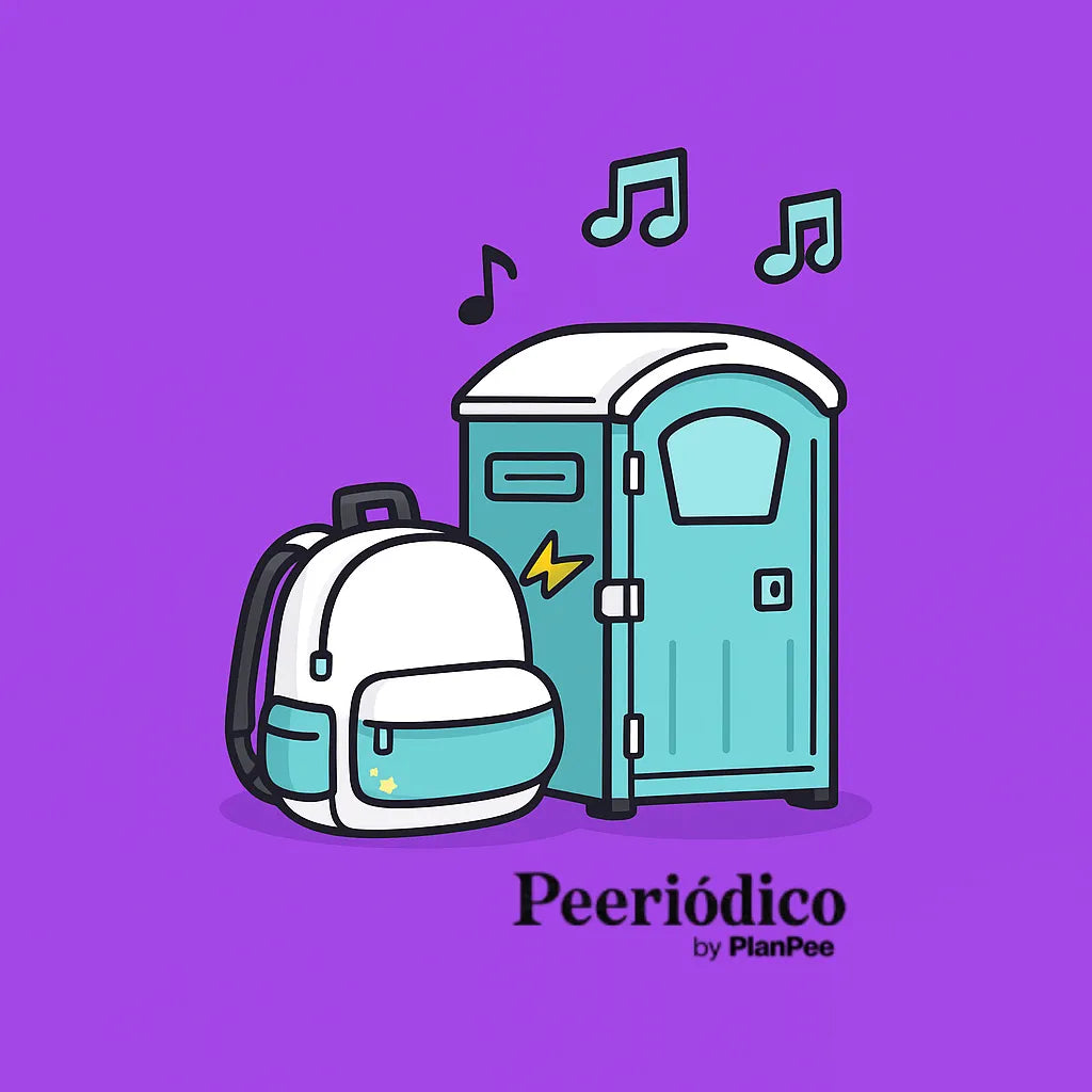 Cómo hacer pipí en festivales de música y conciertos