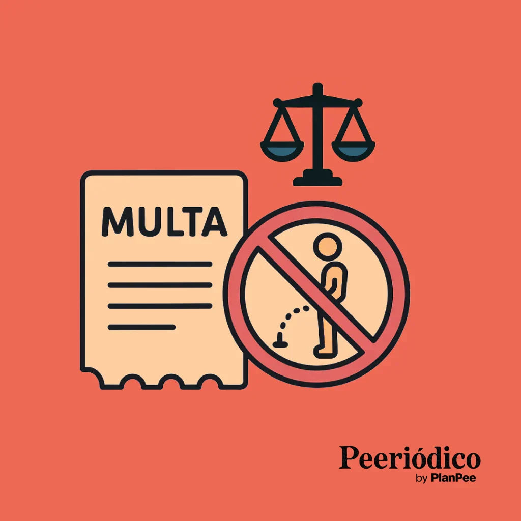 Multas por orinar en la calle y cómo recurrirlas