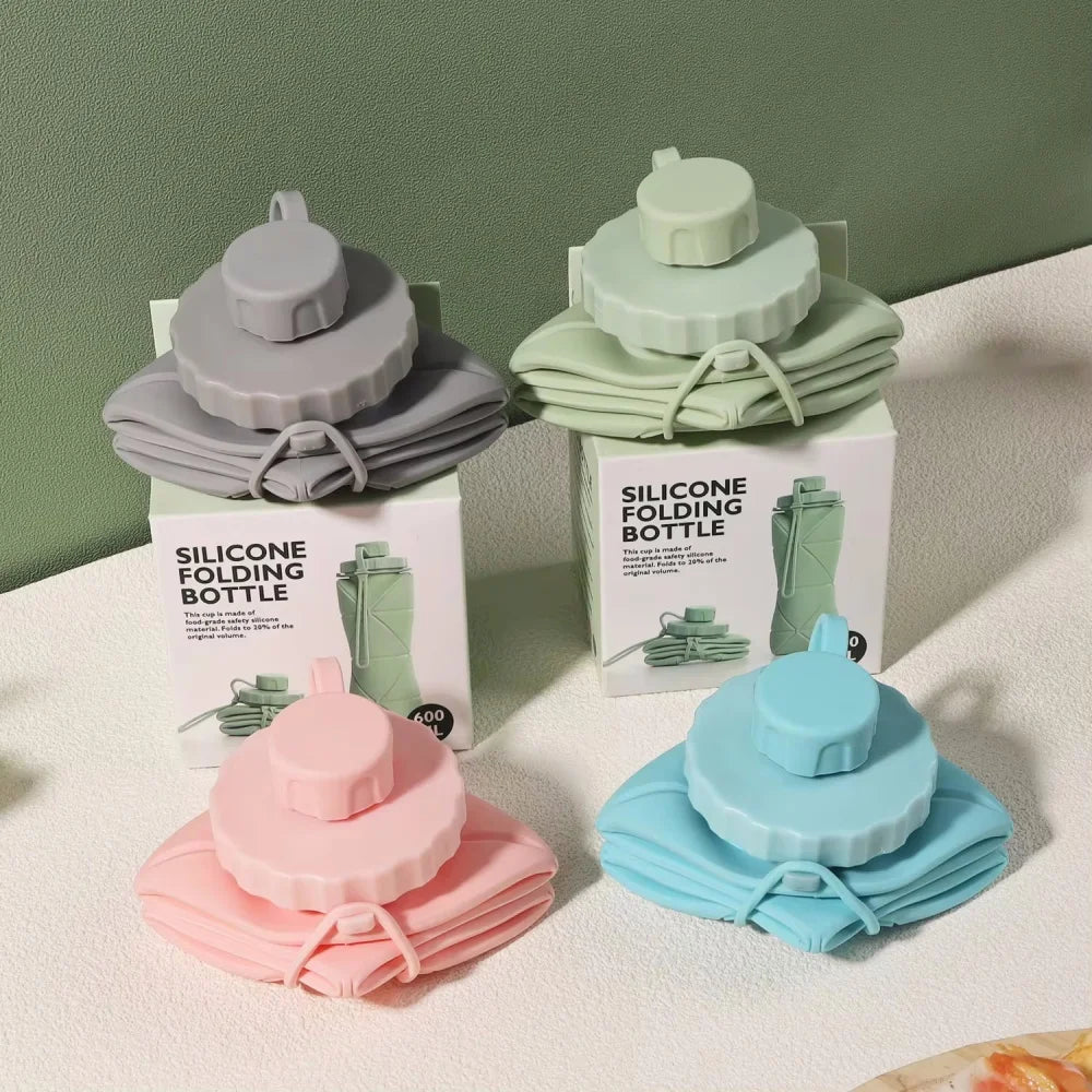 HydroFlex | Botella Plegable de Silicona