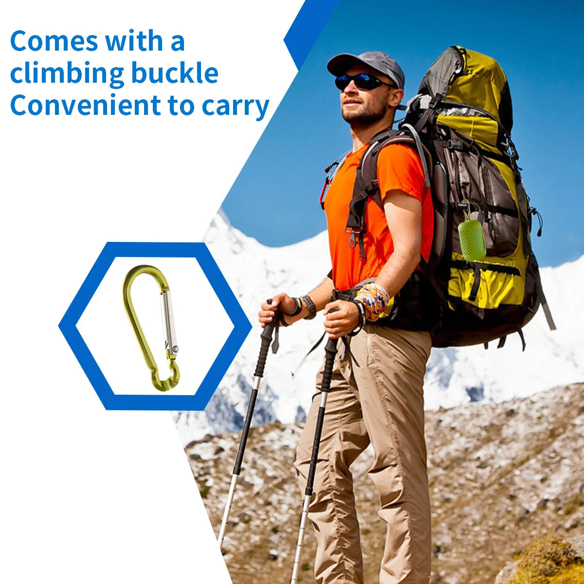 Toalla de secado rápido deportiva