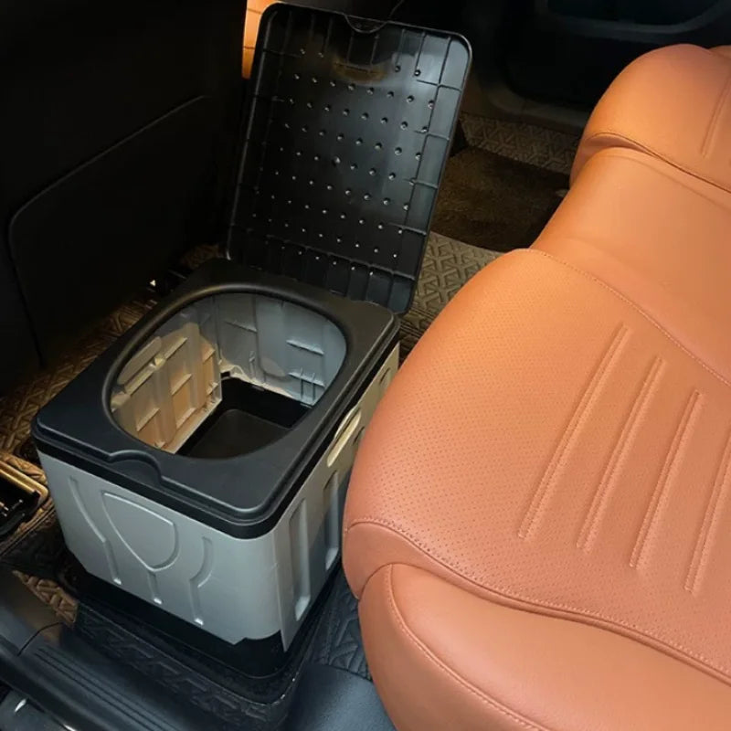 Baño seco plegable portátil