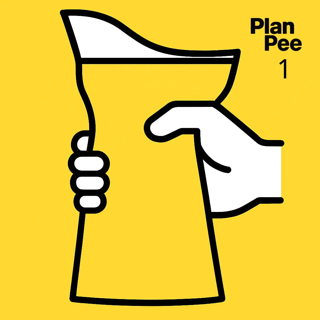 PlanPee – Bolsa urinaria portátil y desechable para conciertos, viajes y aventuras