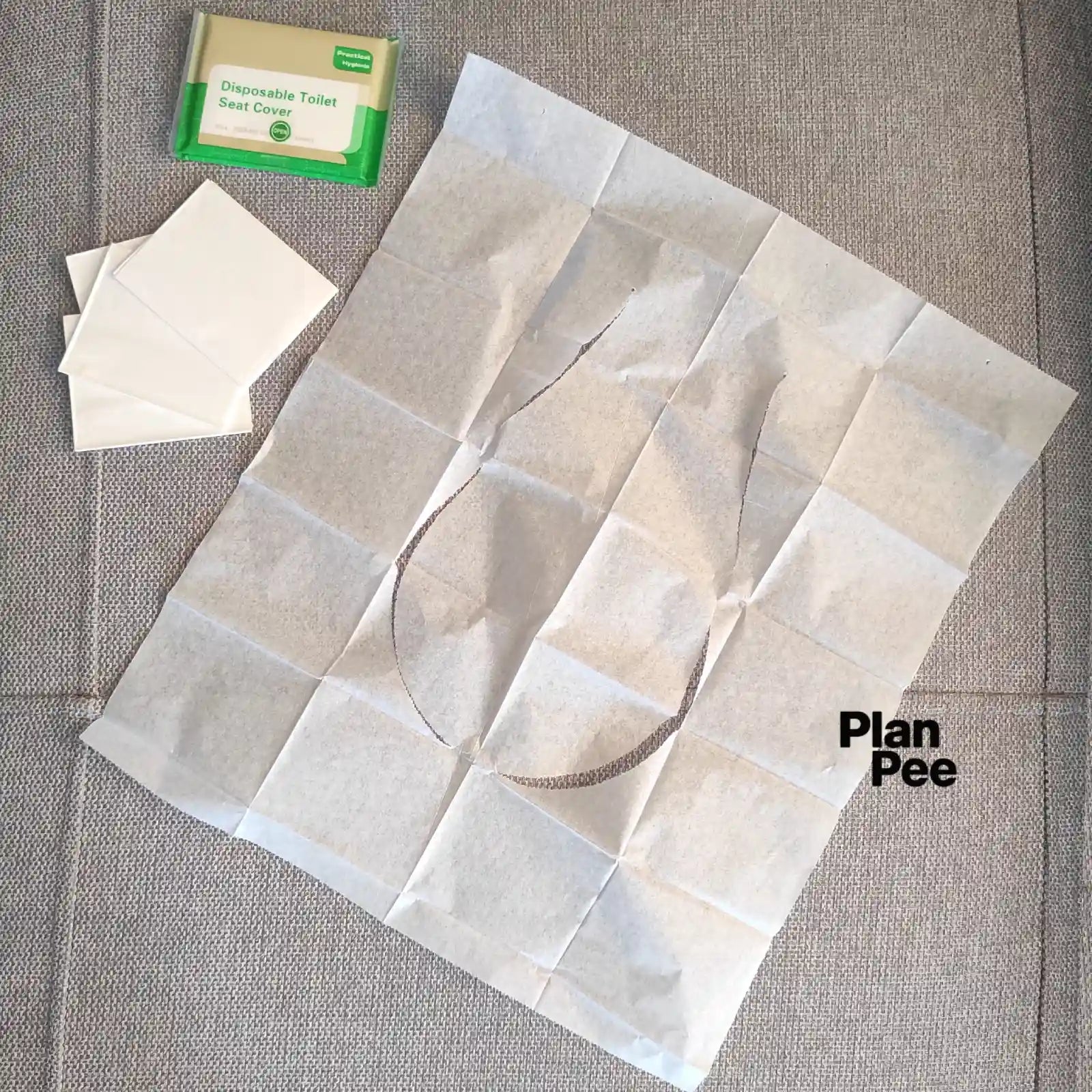 fundas desechables para wc en papel