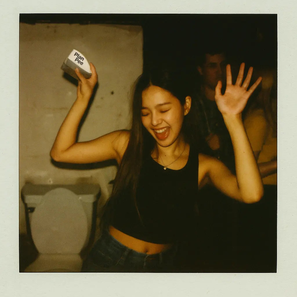 PlanPee – Bolsa urinaria portátil y desechable para conciertos, viajes y aventuras