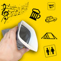 PlanPee – Bolsa urinaria portátil desechable para conciertos, festivales y viajes