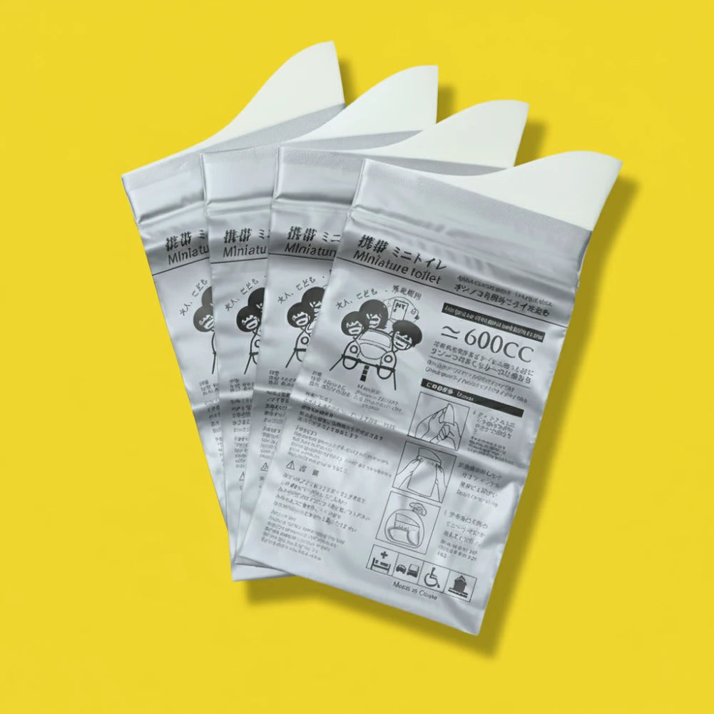 PlanPee – Bolsa urinaria portátil y desechable para conciertos, viajes y aventuras